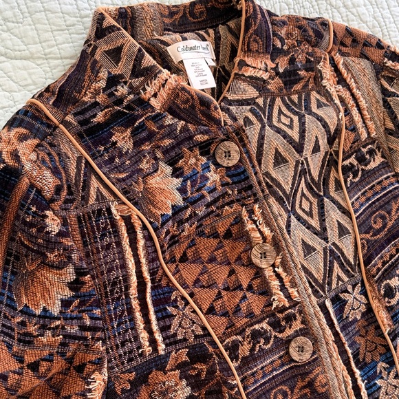 Bohemian Patterned Jacket - Picture 3 of 6